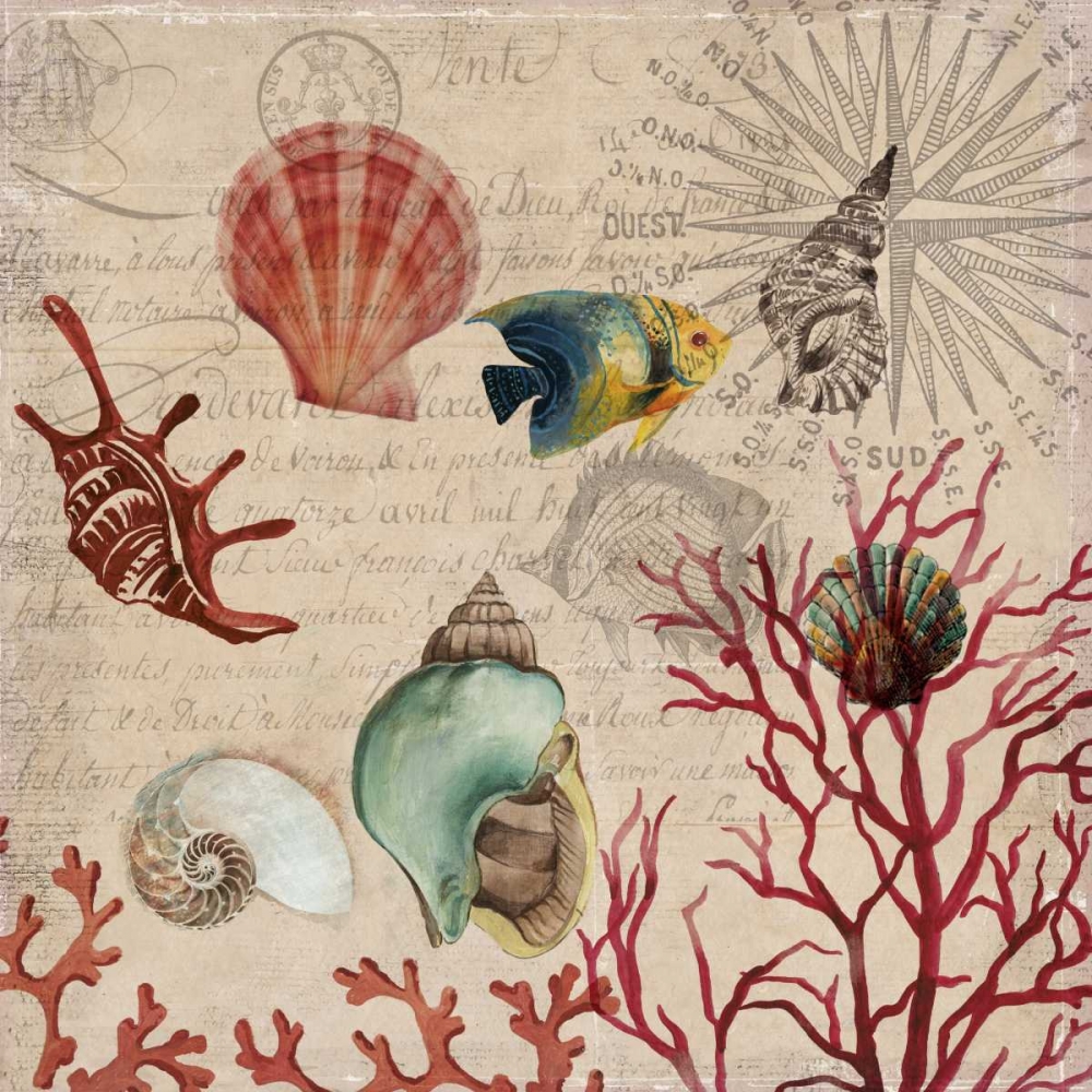 Coral I art print by Aimee Wilson for $57.95 CAD