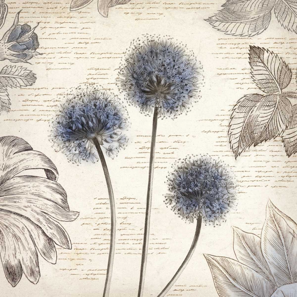 Blushing Blue I - Mini art print by Aimee Wilson for $57.95 CAD