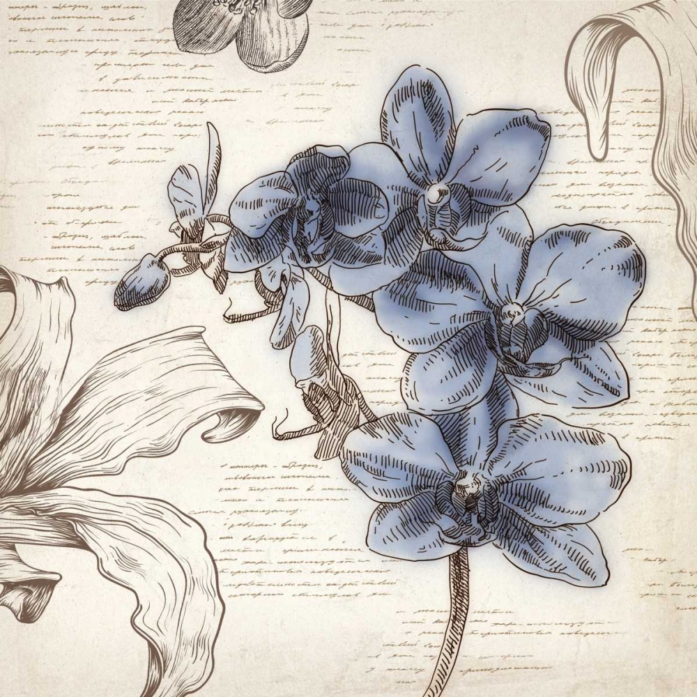 Blushing Blue II - Mini art print by Aimee Wilson for $57.95 CAD
