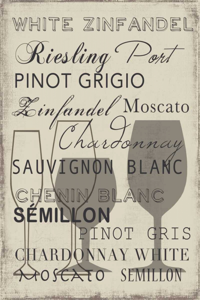 White Wine Collection - Mini art print by Aimee Wilson for $57.95 CAD