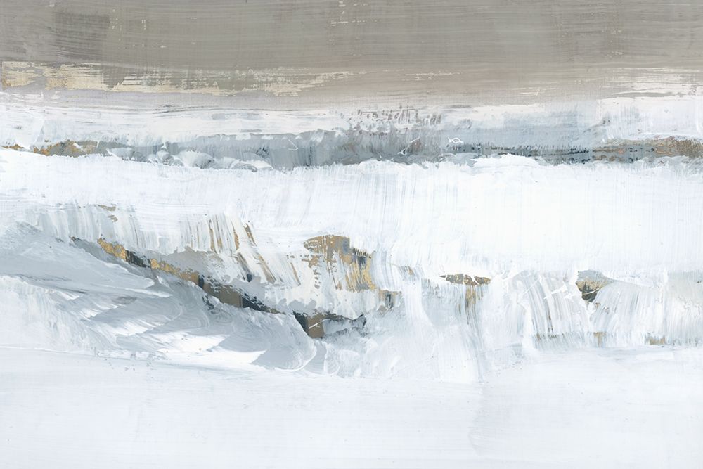 Icy Snow I art print by Cartissi for $57.95 CAD