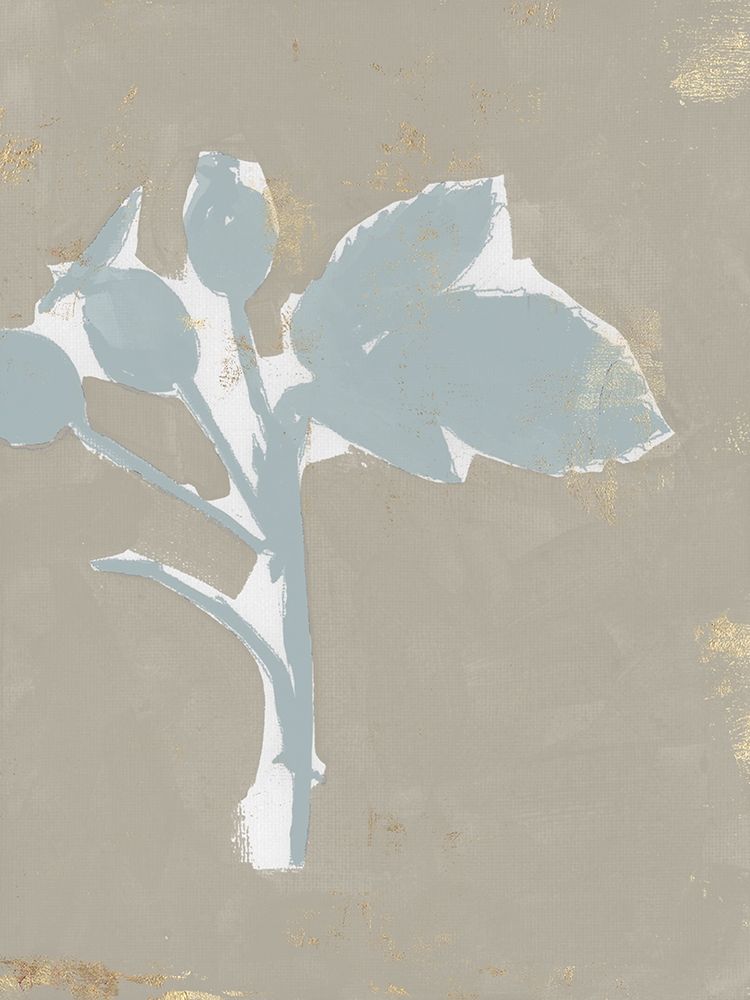 Floral Silhouette II art print by Cartissi for $57.95 CAD
