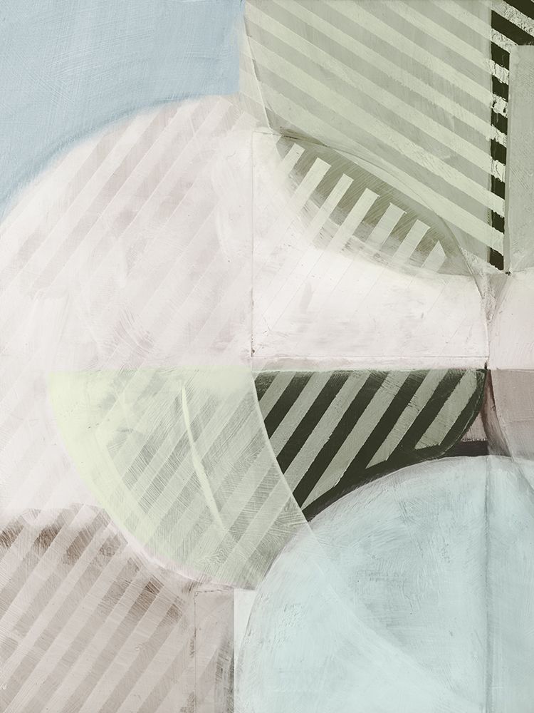 Soft Circles I art print by Cartissi for $57.95 CAD