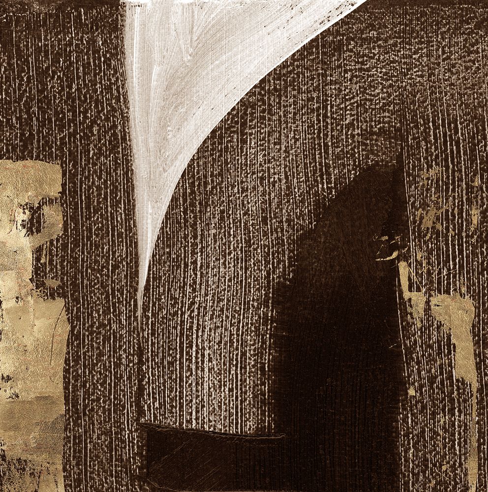 Brown to Gold II art print by Cartissi for $57.95 CAD