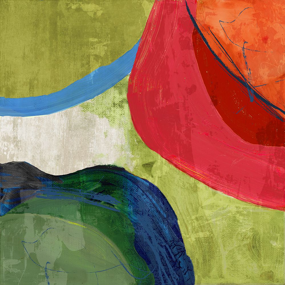 Colourful Blobs I art print by Cartissi for $57.95 CAD