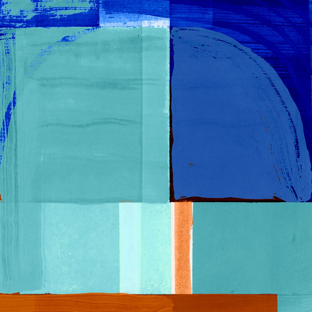 Blue Somersault art print by Cartissi for $57.95 CAD