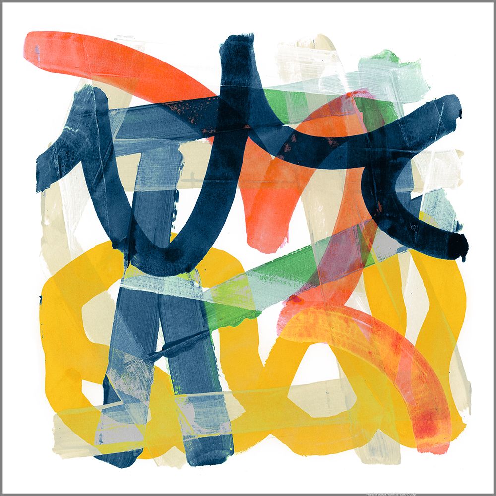 Shuffling art print by Cartissi for $57.95 CAD