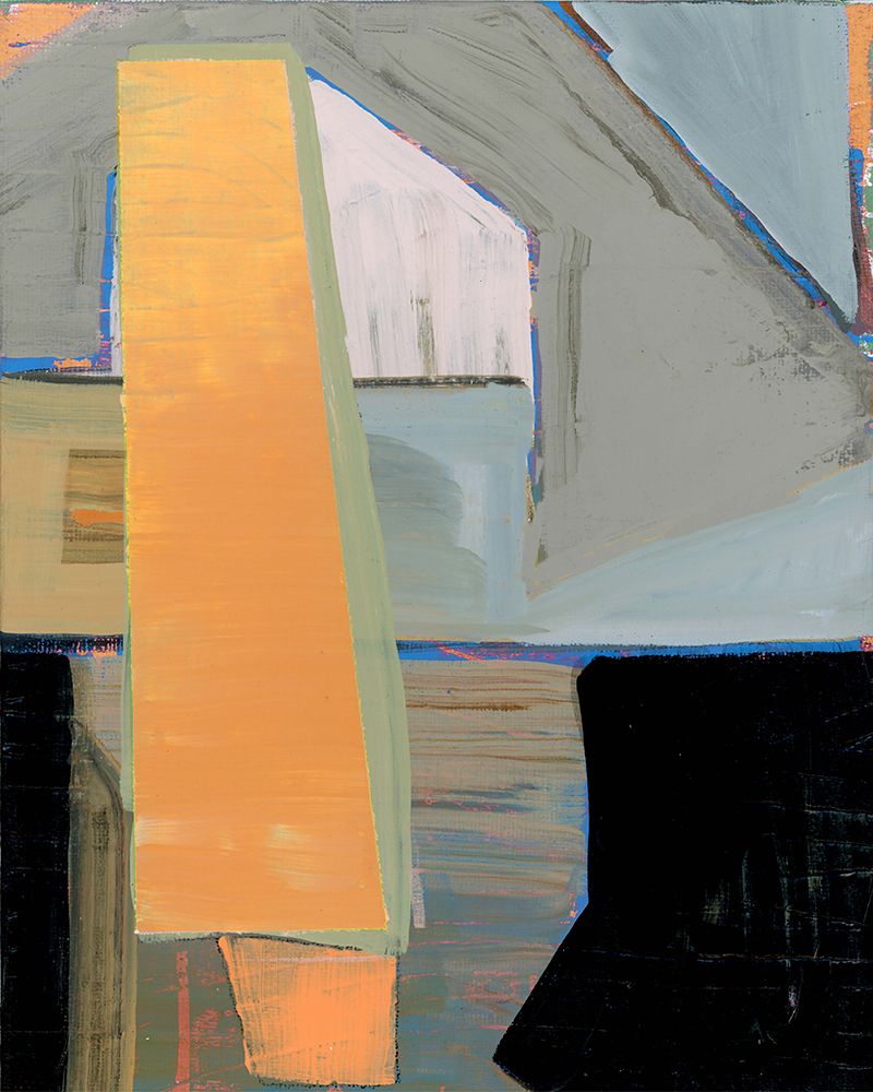 Orange Pinstripe I art print by Cartissi for $57.95 CAD
