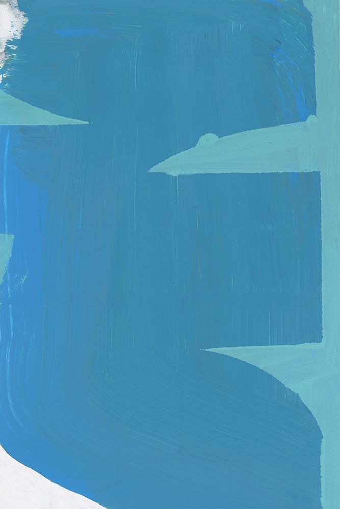 Blue Bound I art print by Cartissi for $57.95 CAD