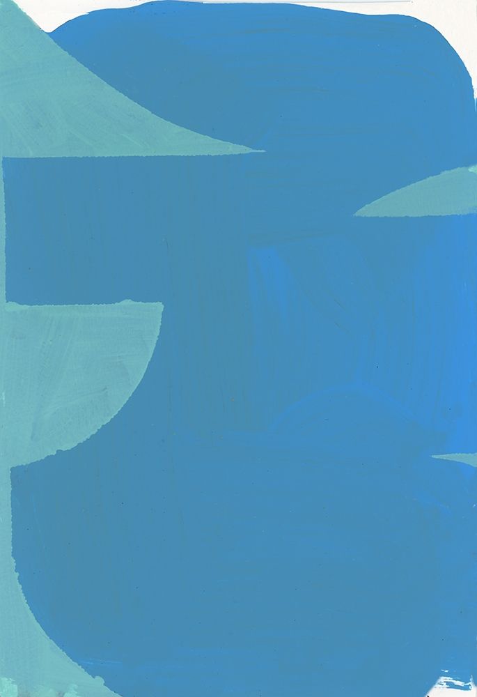 Blue Bound II art print by Cartissi for $57.95 CAD