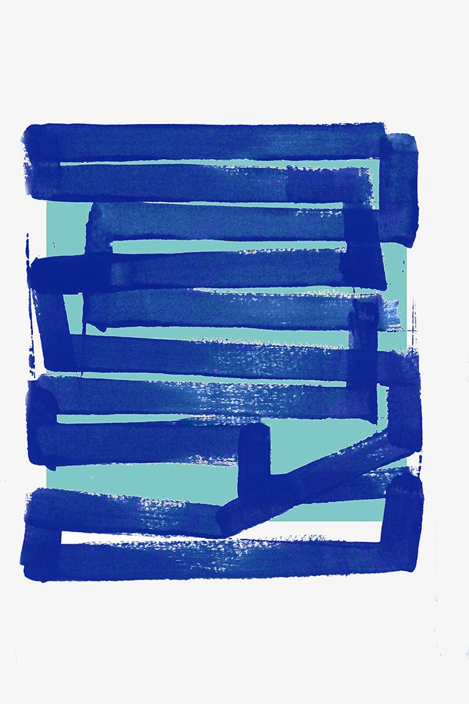 Indigo Spectacle II art print by Cartissi for $57.95 CAD