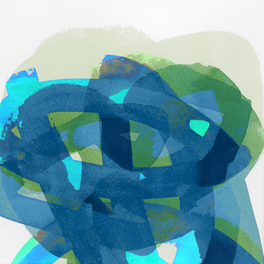 Bundle of Blue III art print by Cartissi for $57.95 CAD