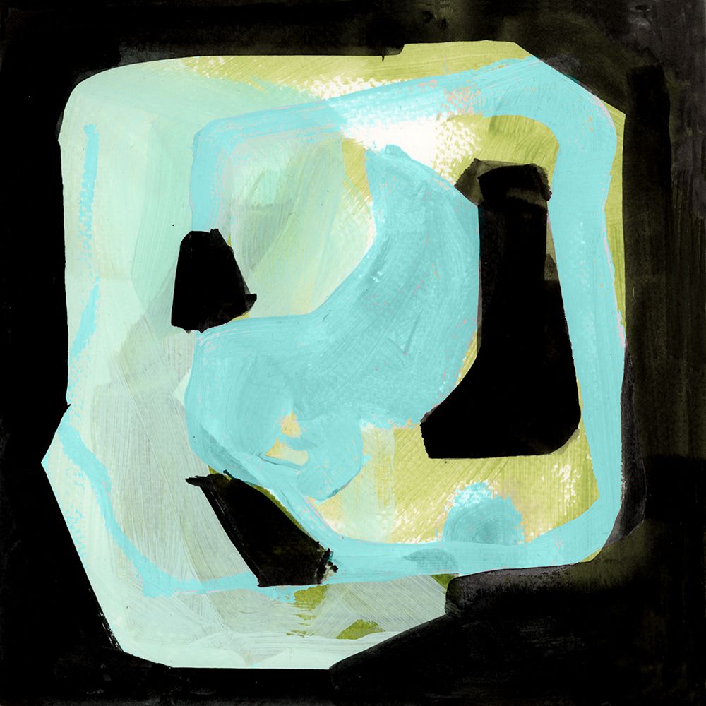 Glowing Aqua I art print by Cartissi for $57.95 CAD