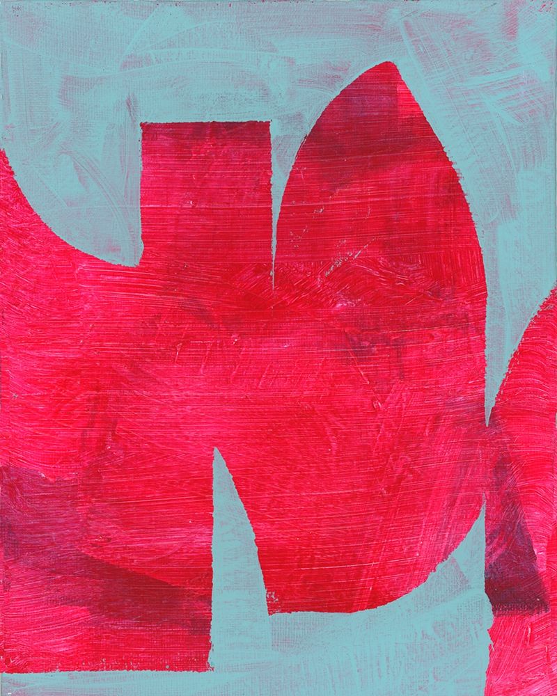 Magenta Ribbon II art print by Cartissi for $57.95 CAD