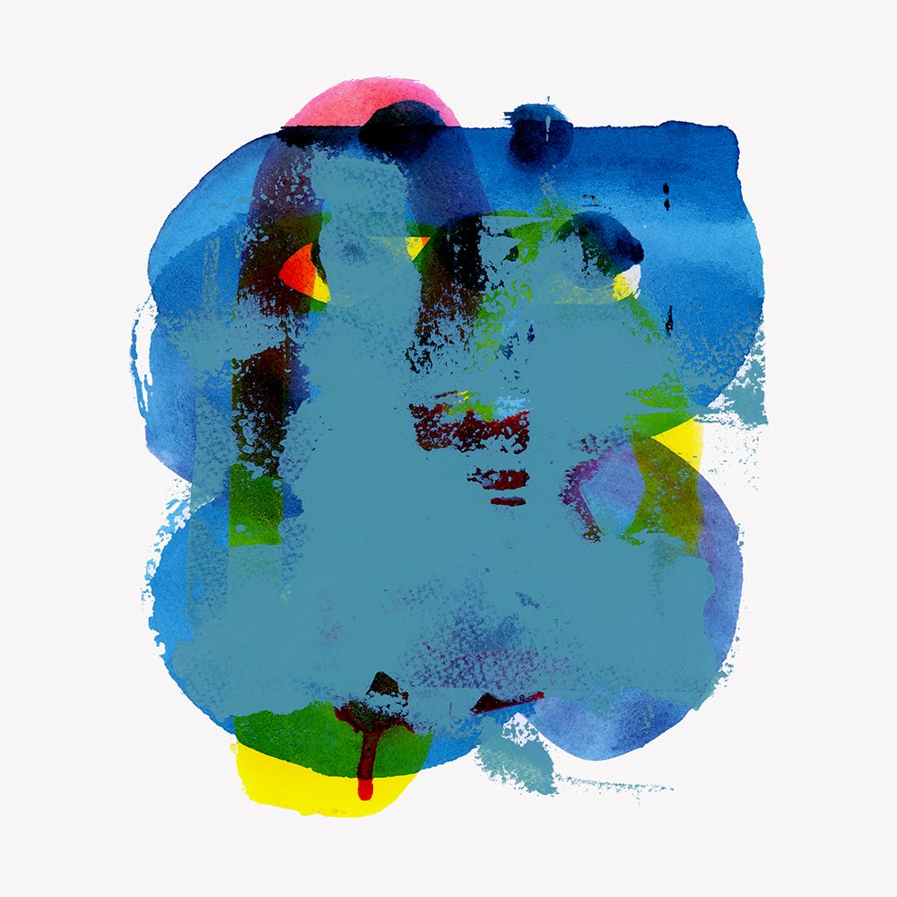 Clustering Blue I art print by Cartissi for $57.95 CAD