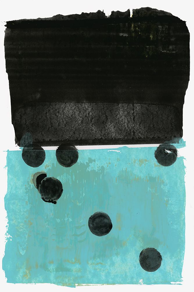 Blue Domino II art print by Cartissi for $57.95 CAD