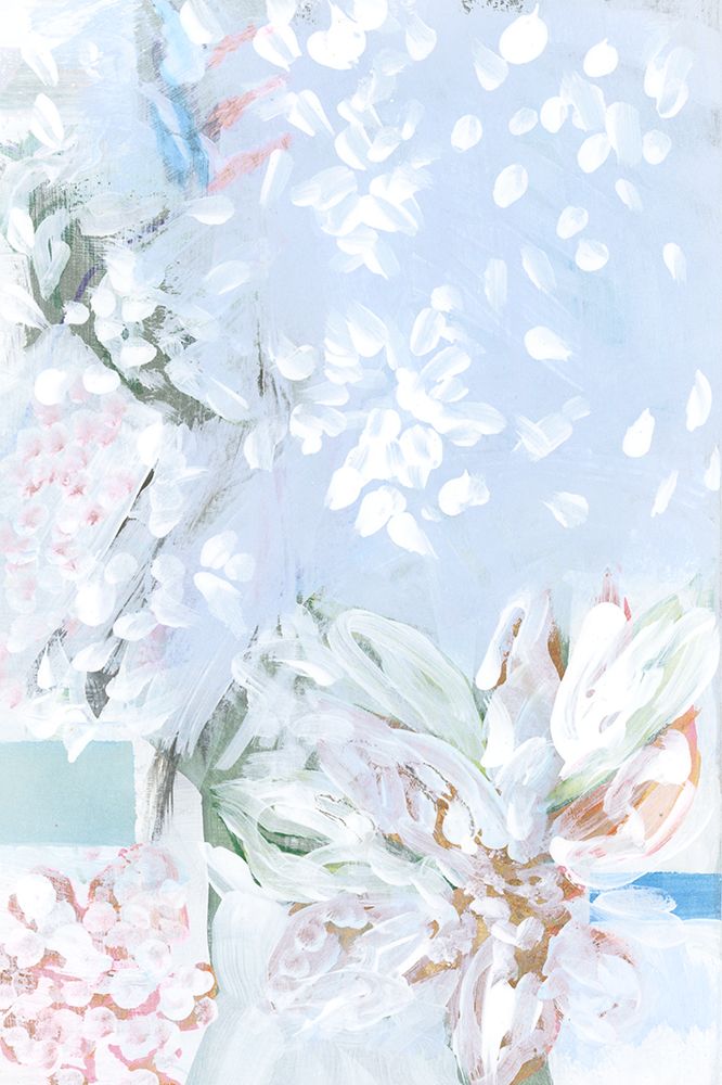 Blossoming Blue III art print by Cartissi for $57.95 CAD