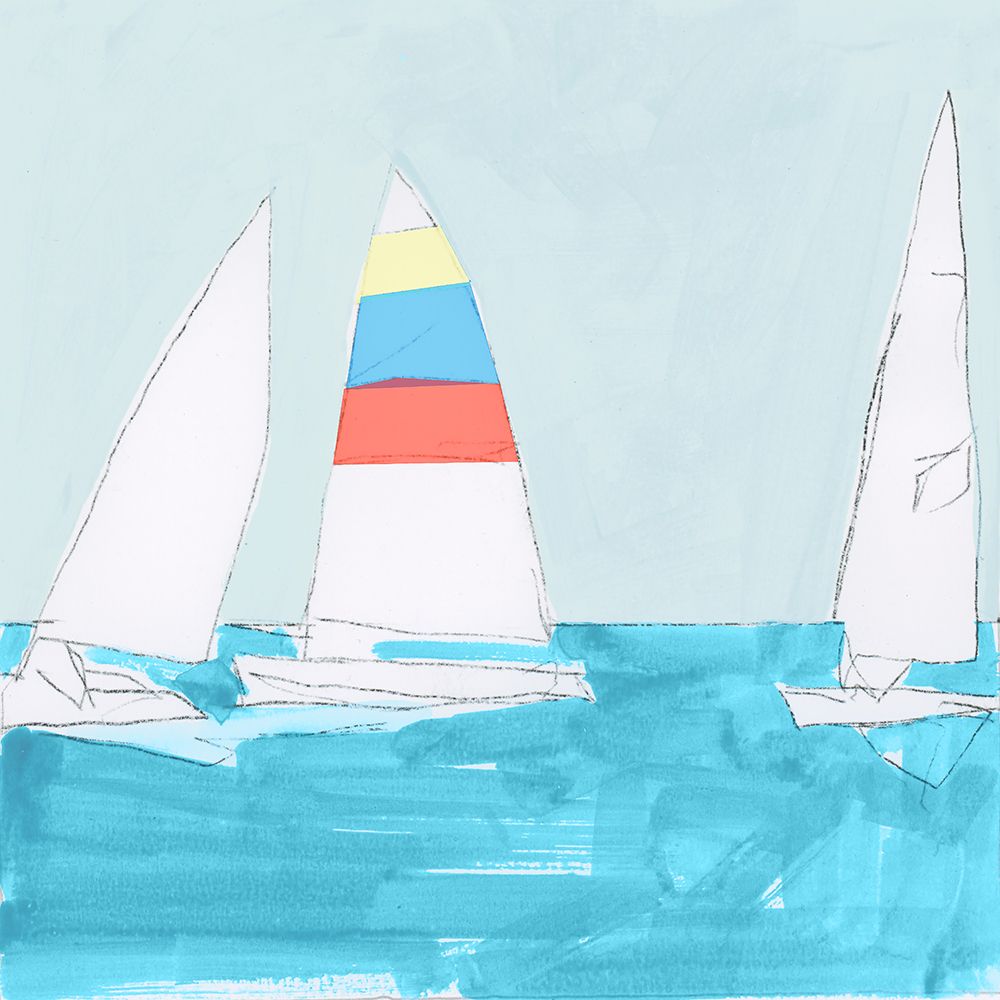 Heat Sail art print by Cartissi for $57.95 CAD