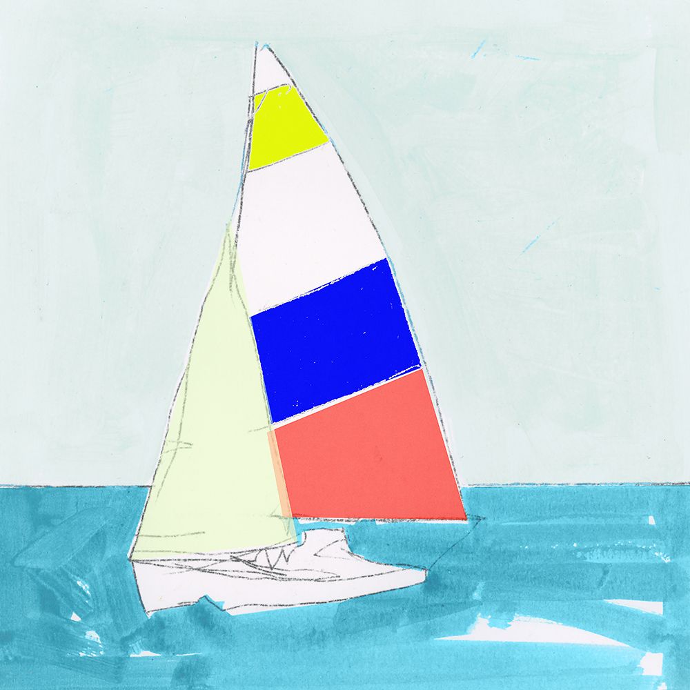 Fast Sail art print by Cartissi for $57.95 CAD