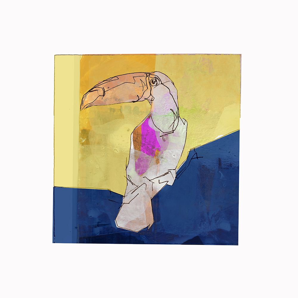 Exotic Toucan I art print by Cartissi for $57.95 CAD