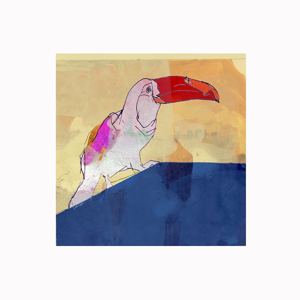 Exotic Toucan II art print by Cartissi for $57.95 CAD