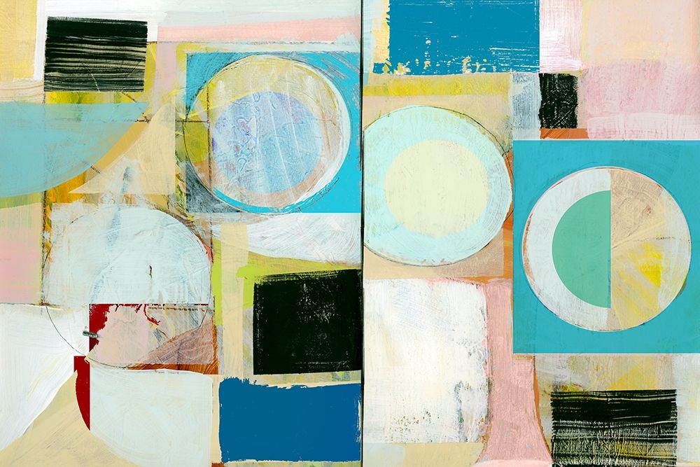 City Grid I art print by Cartissi for $57.95 CAD