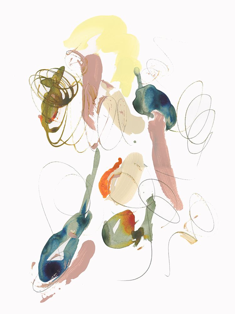 Wide Swirl II art print by Cartissi for $57.95 CAD