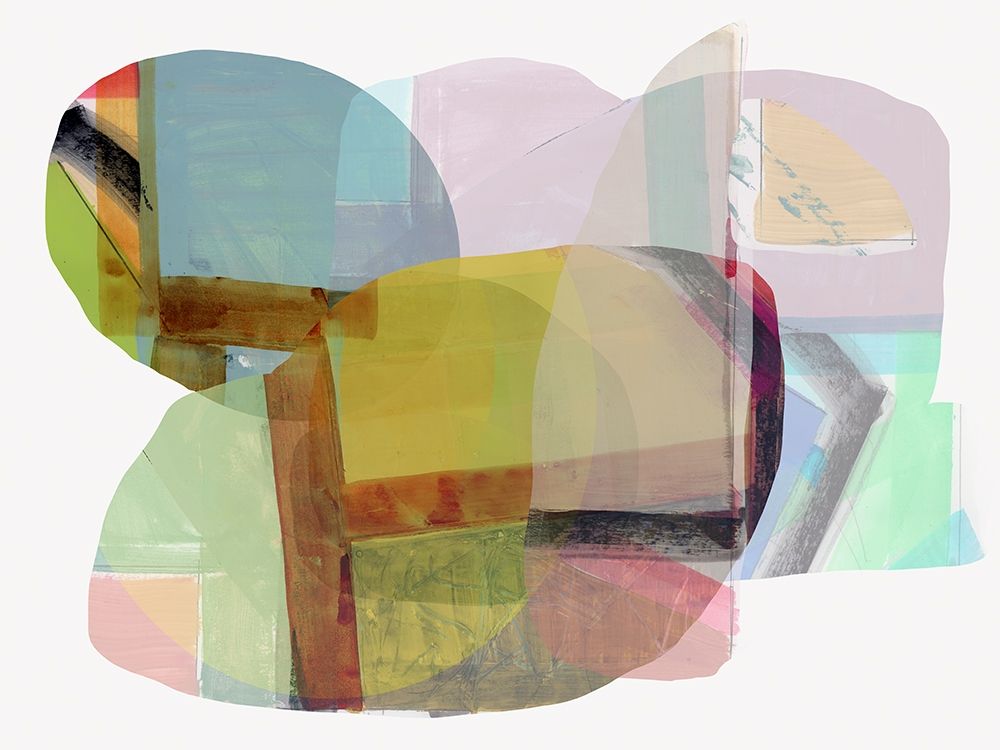 Rainbow Overlay I art print by Cartissi for $57.95 CAD
