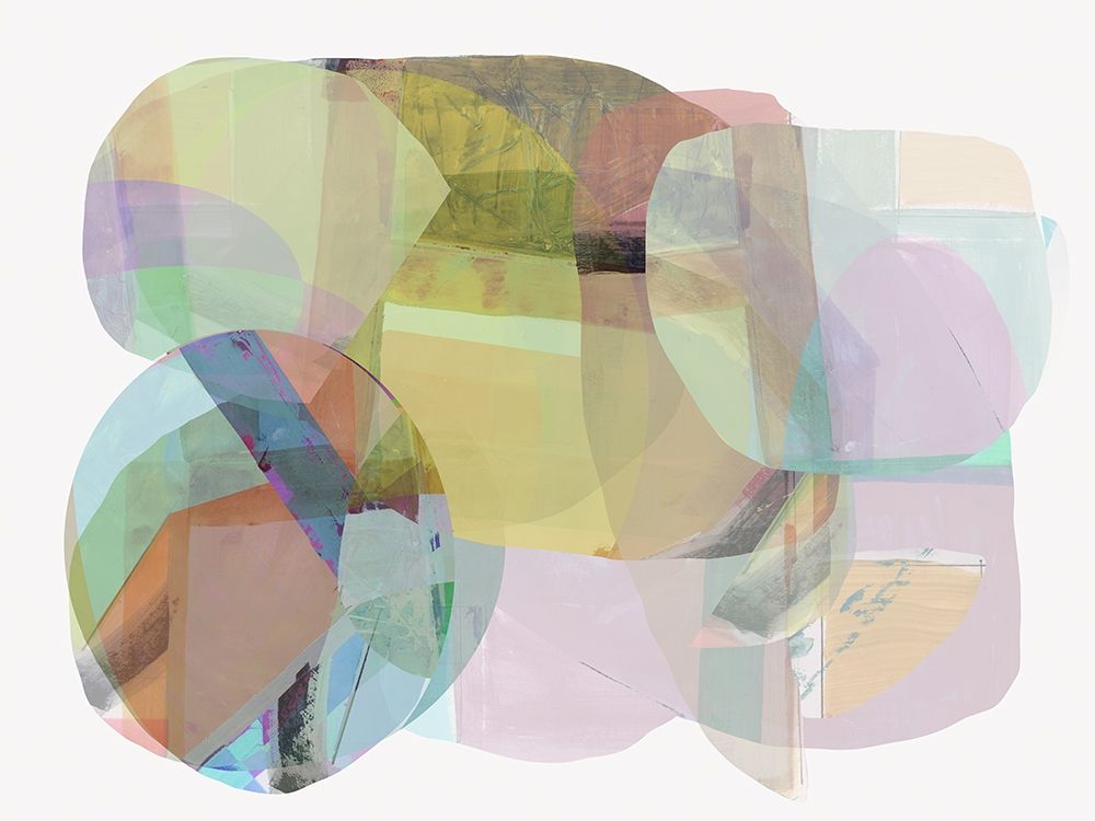 Rainbow Overlay II art print by Cartissi for $57.95 CAD