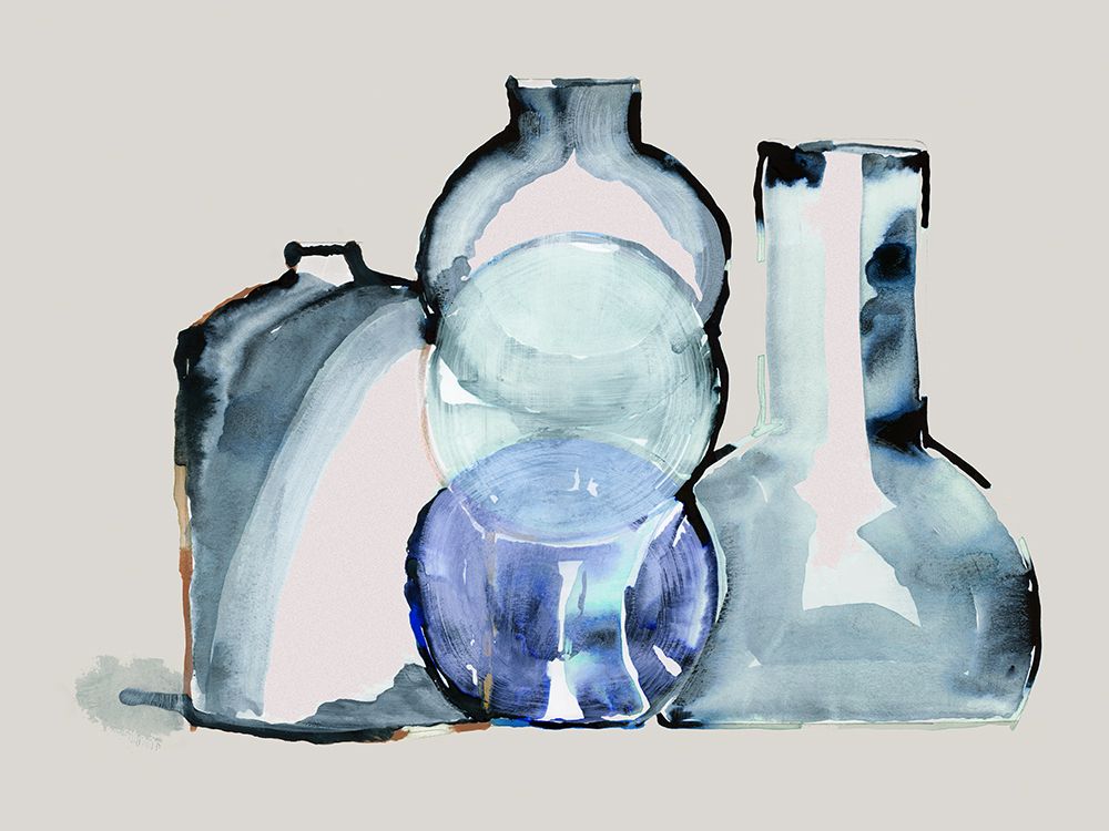 Crystal Urns I art print by Cartissi for $57.95 CAD