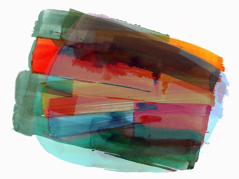 Rainbow Blast I art print by Cartissi for $57.95 CAD