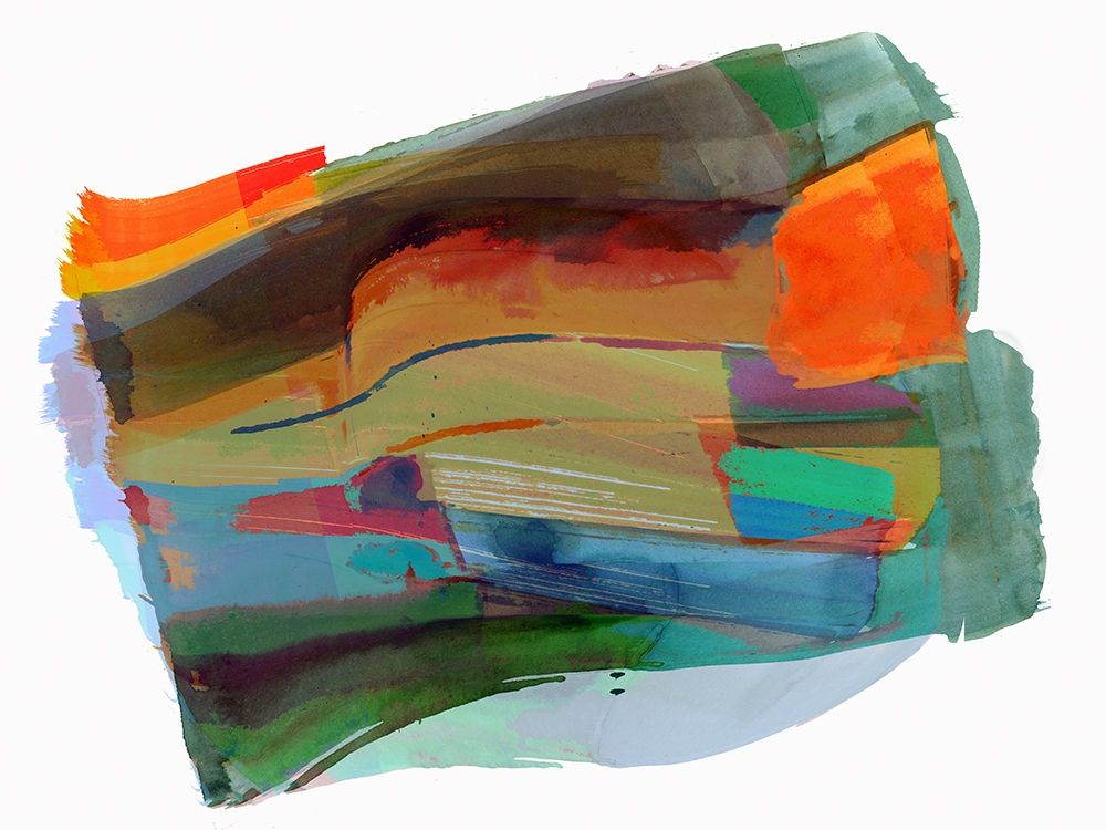 Rainbow Blast II art print by Cartissi for $57.95 CAD
