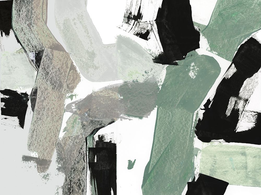 Flowing Green III art print by Cartissi for $57.95 CAD