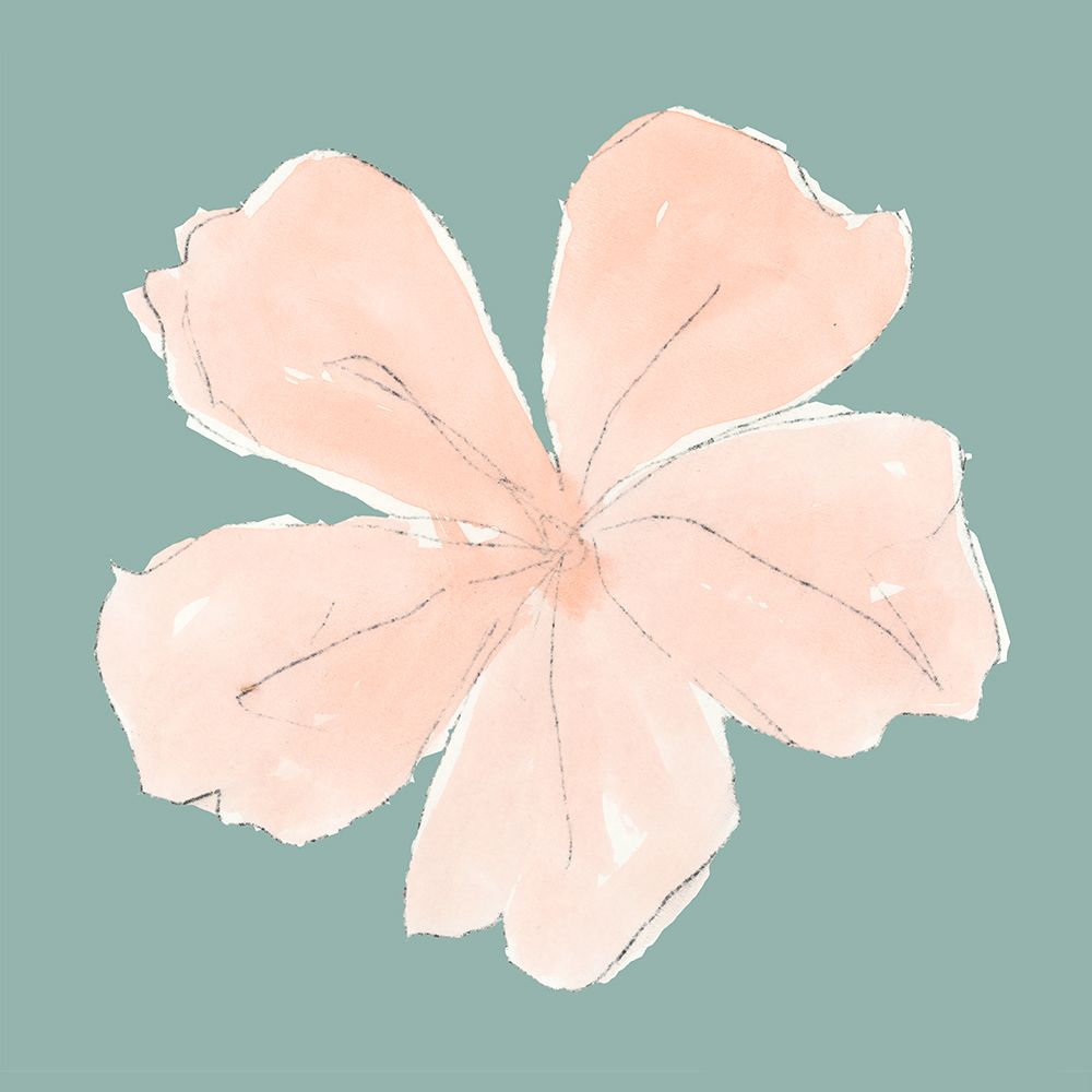 Blush Flower art print by Cartissi for $57.95 CAD