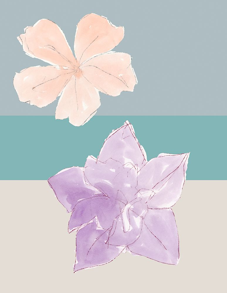 Powerpuff Florals II art print by Cartissi for $57.95 CAD