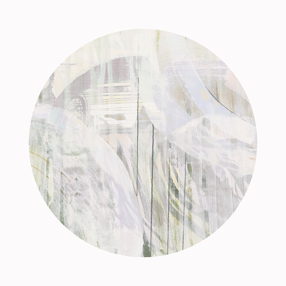 White Tondo I art print by Cartissi for $57.95 CAD