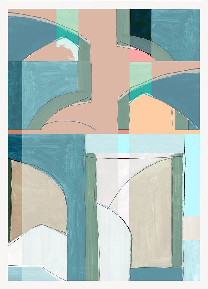 Happy Archway II art print by Cartissi for $57.95 CAD