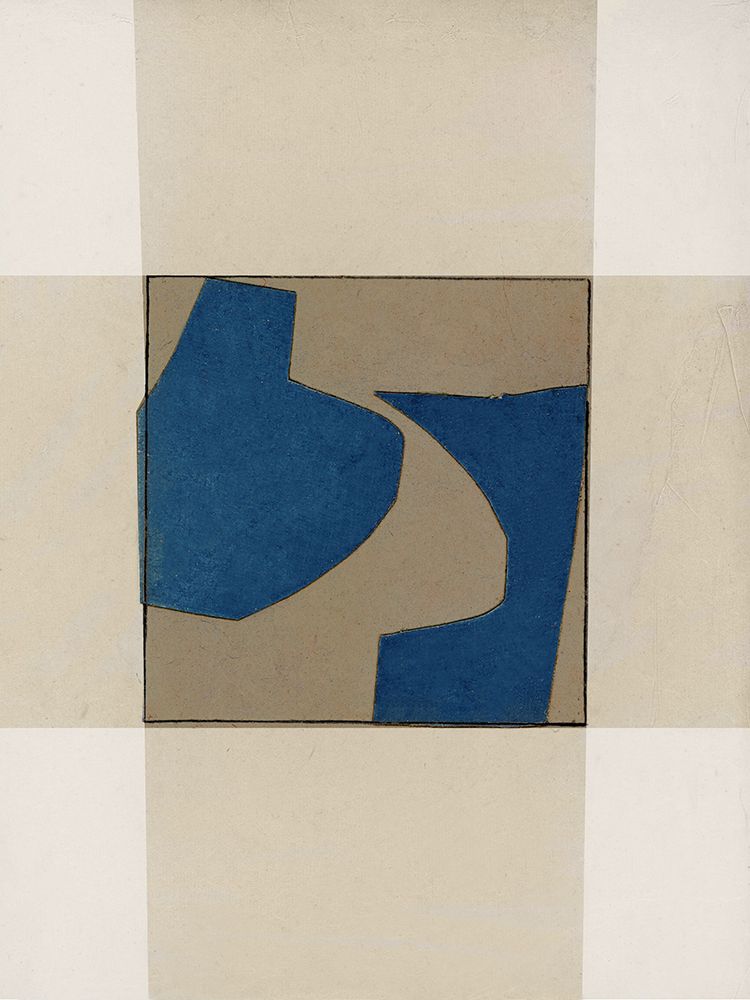 Blowing Blue I art print by Cartissi for $57.95 CAD