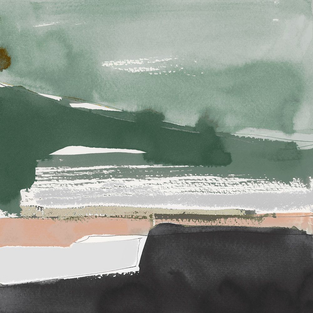 Notes of Green I art print by Cartissi for $57.95 CAD