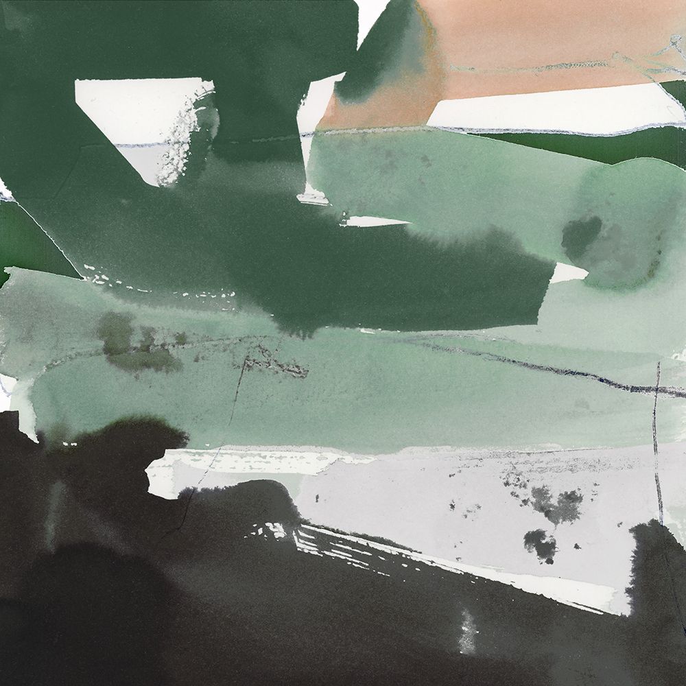 Notes of Green II art print by Cartissi for $57.95 CAD