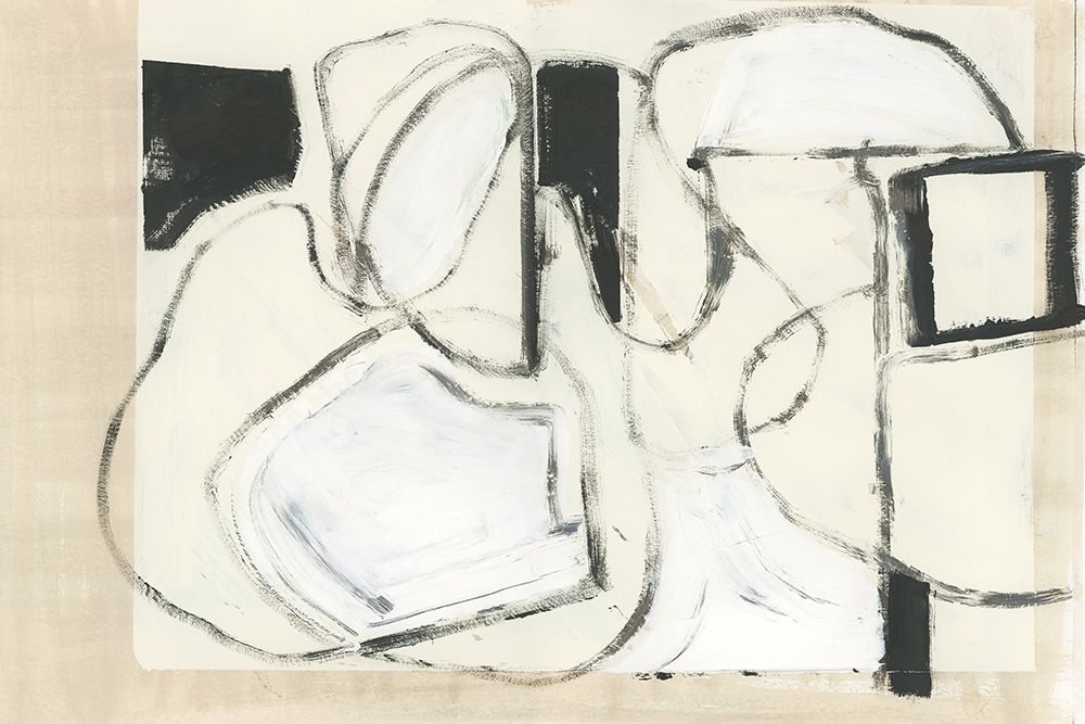 Settling Shapes I art print by Cartissi for $57.95 CAD