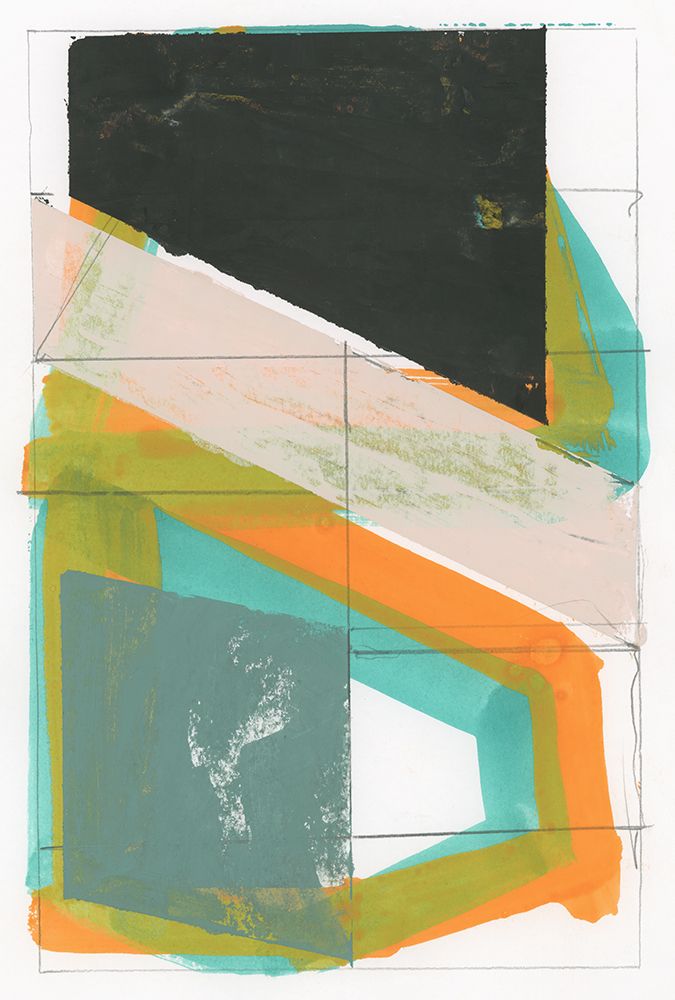 Gentle Geo II art print by Cartissi for $57.95 CAD