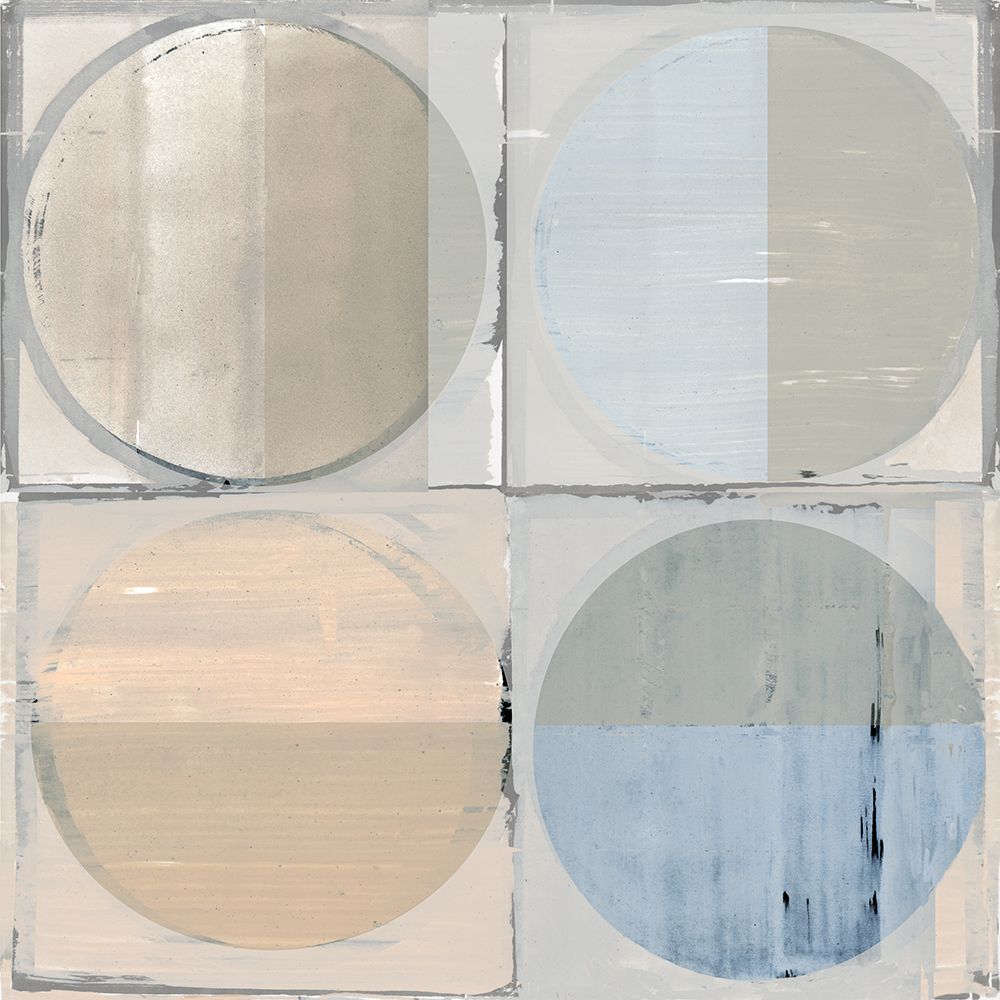 Circle Tiles I art print by Cartissi for $57.95 CAD