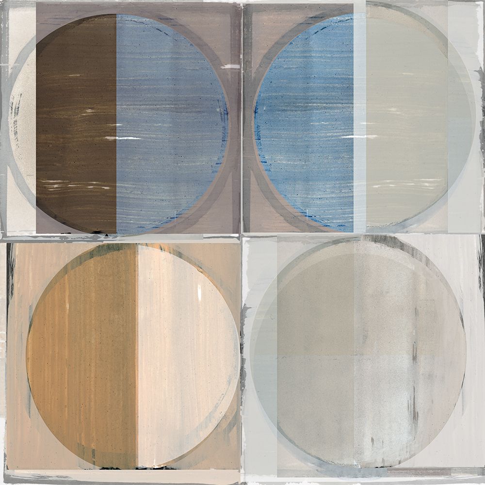 Circle Tiles II art print by Cartissi for $57.95 CAD