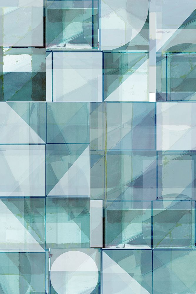 Moon Tiling I art print by Cartissi for $57.95 CAD
