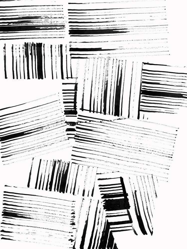 Black Strokes II art print by Cartissi for $57.95 CAD