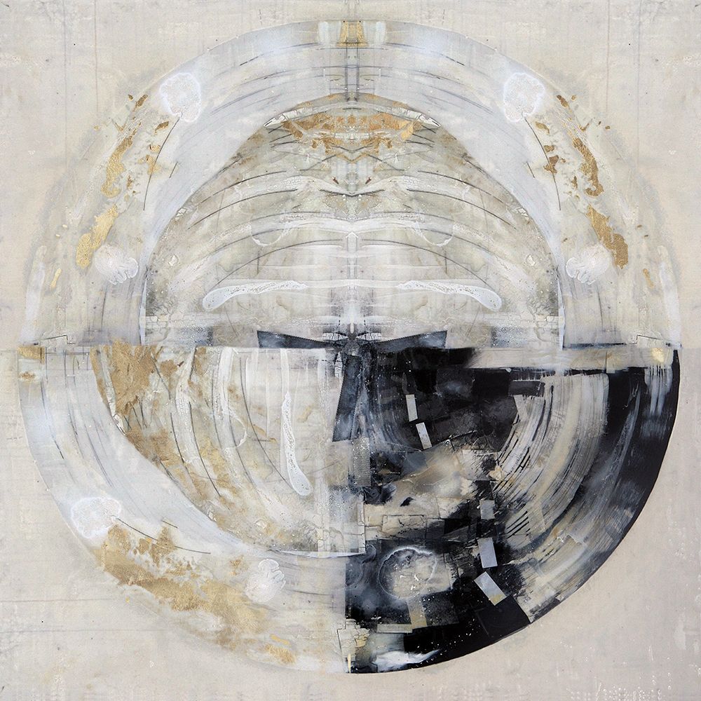 Circumference of Abstract I art print by Cartissi for $57.95 CAD