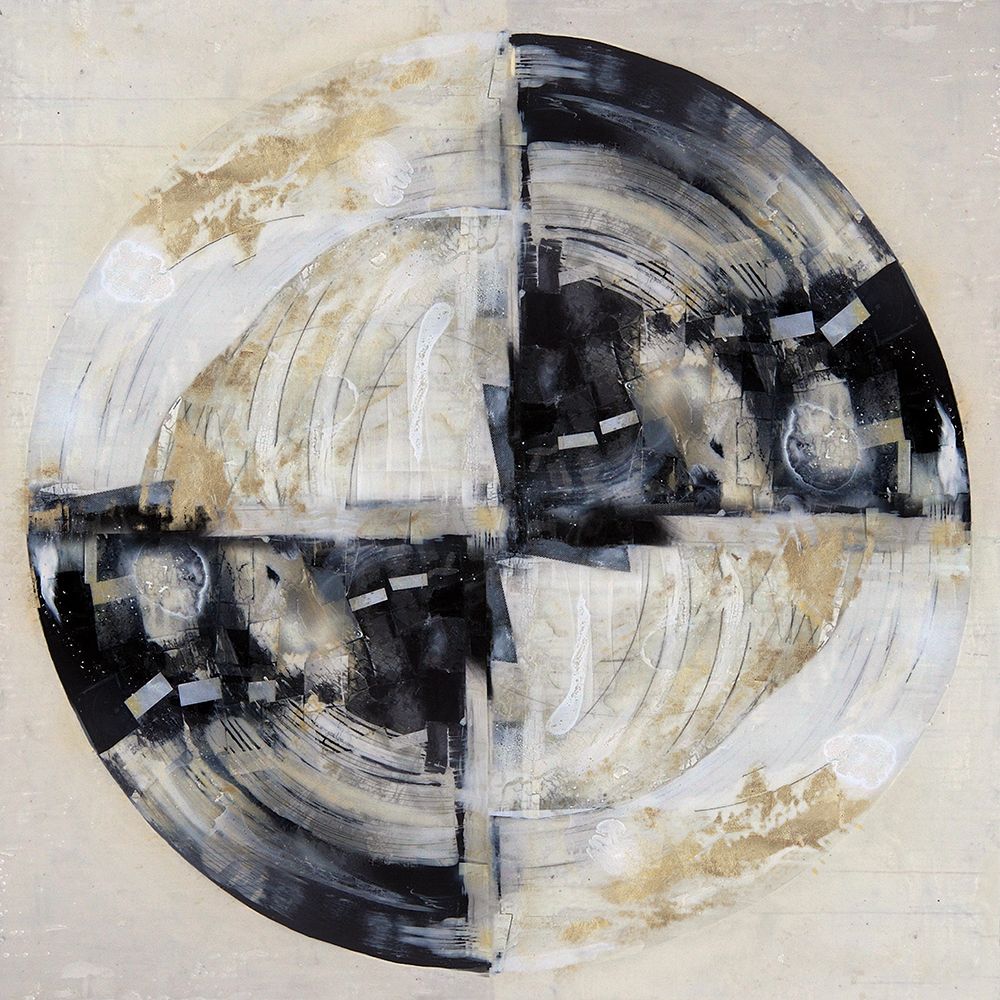 Circumference of Abstract II art print by Cartissi for $57.95 CAD