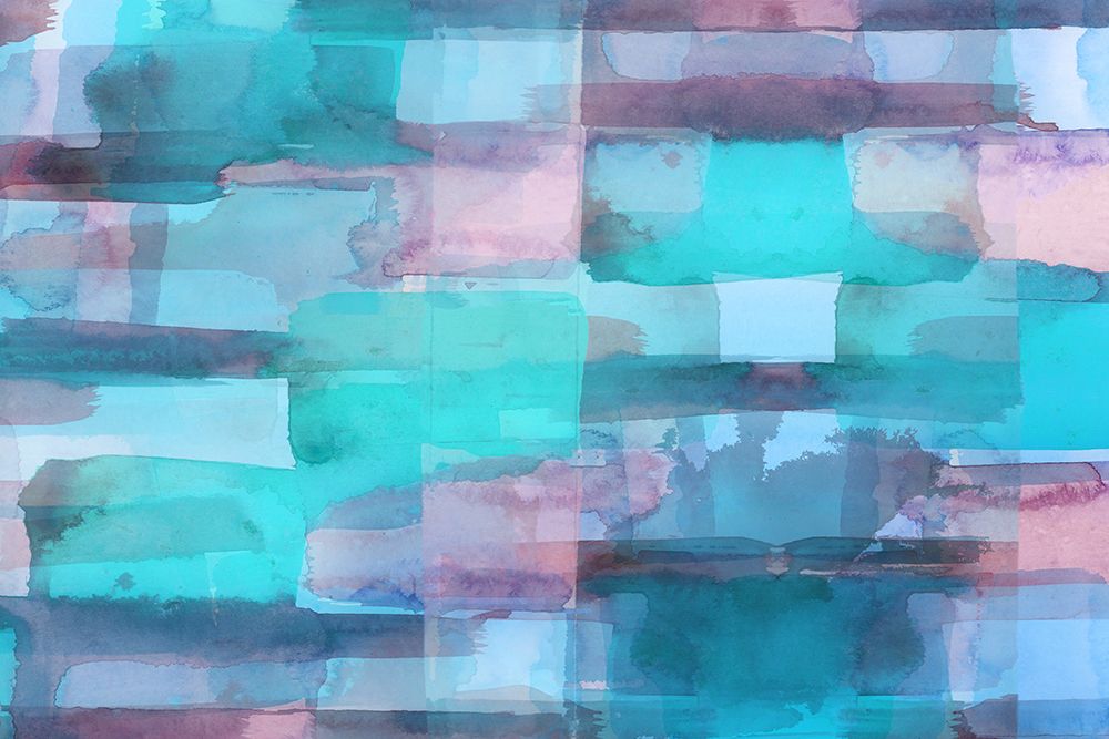 Blue Softwash art print by Cartissi for $57.95 CAD