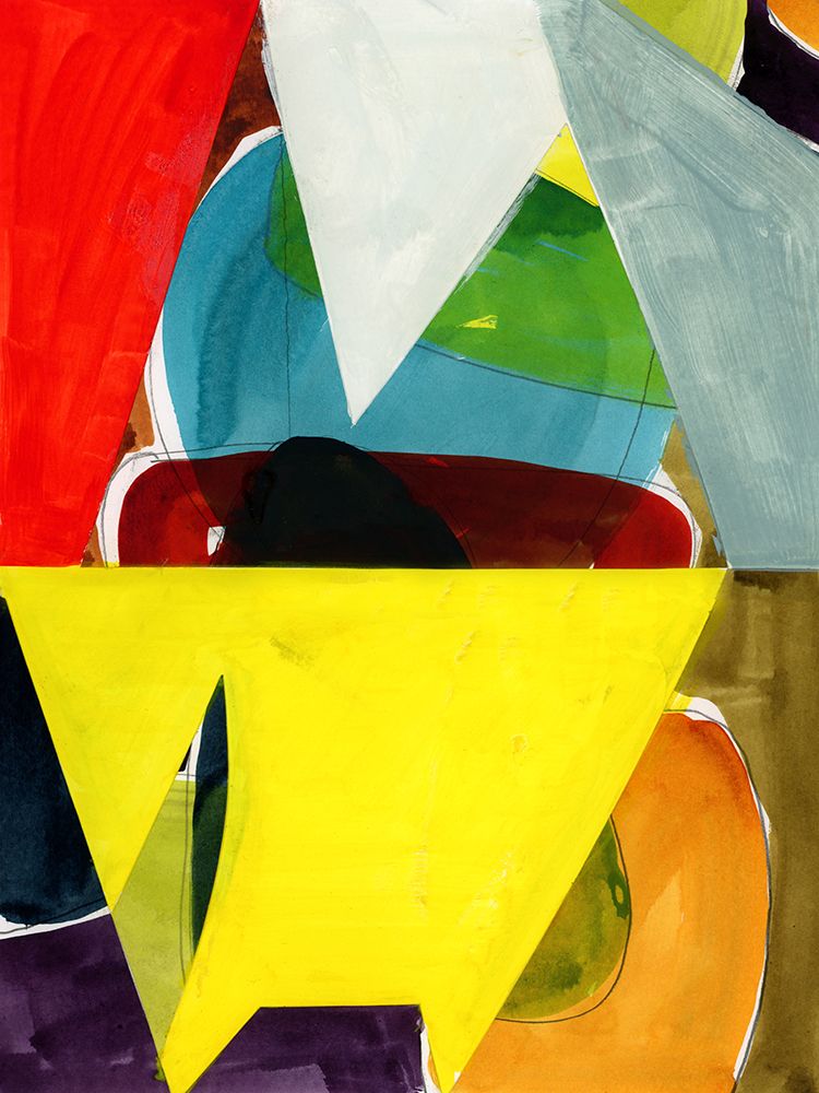 Yellow Jigsaw II art print by Cartissi for $57.95 CAD